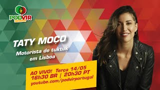 Taty Moço  motorista de tuktuk em Portugal  LIVE [upl. by Rimaj200]