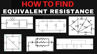 Equivalent Resistance of Simple to Complex Circuits  Resistors In Series and Parallel Combinations [upl. by Boycie]