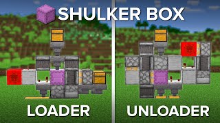 Minecraft EASY Shulker Box Loader amp Unloader [upl. by Leak]