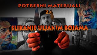 video 11 Šta je sve potrebno za slikanje uljanim bojama 10 april 2020 [upl. by Sassan]