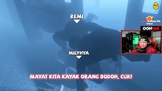 Oohami React quotPhasmophobiaquot Milyhya Cabar Hantu Keluar  MILYHYA Clip 10112020 [upl. by Aniara]