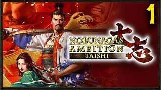 Feudal Japan At WAR  Nobunagas Ambition Taishi Gameplay 1 [upl. by Schonfeld]