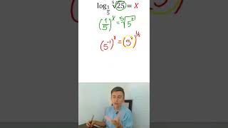 ECUACIÓN con LOGARITMOS PASO a PASO😱🥷🏻 maths matematicasfaciles shortsviral shorts [upl. by Sammy]