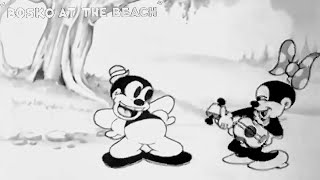 Bosko at the Beach 1932 Looney Tunes Bosko Cartoon Short Film  Review [upl. by Murtagh723]