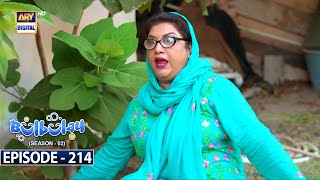 Bulbulay Season 2  Episode 214  12th August 2023  ARY Digital [upl. by Annaicul]