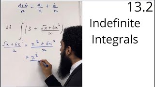 Edexcel AS Level Maths 132 Indefinite Integrals [upl. by Vokay]