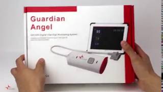 Aulisa Guardian Angel GA1000 Wireless Pulse Oximeter Unboxing [upl. by Oirobil]