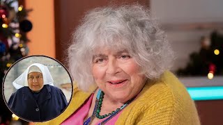 News Miriam Margolyes 83 fears she will run out of money to pay carers amid health woes and [upl. by Doownelg]