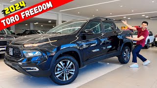 FIAT TORO FREEDOM 2024 avaliação e PREÇO [upl. by Adali941]