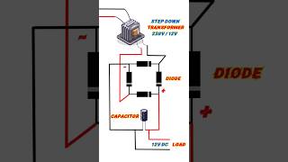 seriouselectrical AC to DC converter  230V ac to 12V dc diagram electic wiring trending [upl. by Niamor]