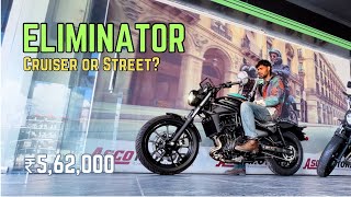 2024 Kawasaki Eliminator 450  Detailed Review [upl. by Aihsenyt48]