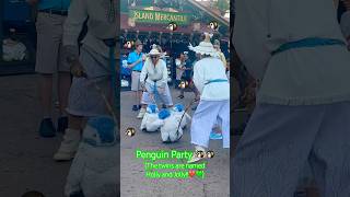 You’re Invited To The Penguin Party At Disney’s Animal Kingdom 💚❤️ [upl. by Aryad]