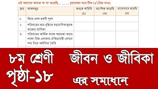 Jibon o jibika class 8 page 22  অষ্টম শ্রেণির জীবন ও জীবিকা ১৮  class 8 Jibon o Jibika page 18 [upl. by Adamik665]