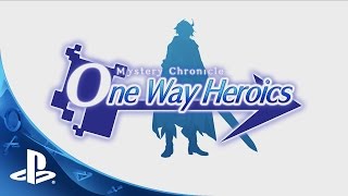 Mystery Chronicle One Way Heroics Announcement Trailer  PS4 PS Vita [upl. by Nalehp]