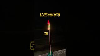 Rocket testing 2024  Diwali crackers testing 2024  shorts trending crackers fireworks new [upl. by Fafa]