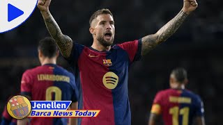 BARCA FC News Barcelona intend to renew inform veteran’s contract no matter what – report [upl. by Ayihsa]