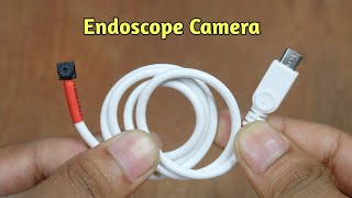 How To Make Mini Endoscope Camera At Home  With Old Mobile Camera [upl. by Azriel]