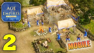 Age Of Empires Mobile Gameplay Walkthrough Part 2 iOS Android Bluestacks [upl. by Audette]