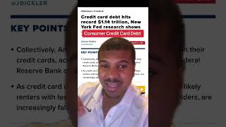 114 Trillion Dollars In Credit Card Debt😱 How To Avoid It interest interestrates creditcarddebt [upl. by Conrad371]