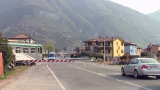 Pisogne I Passaggio a Livello  Level crossing [upl. by Cnut]