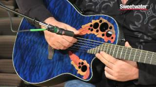 Ovation Celebrity Elite Plus CE44P8TQ Acousticelectric Guitar Demo  Sweetwater Sound [upl. by Fanchette]