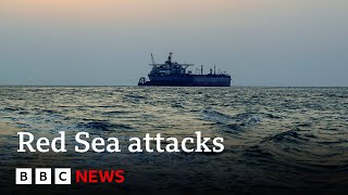 Houthi rebel attacks prompt shipping firms to avoid Red Sea routes  BBC News [upl. by Naujled]