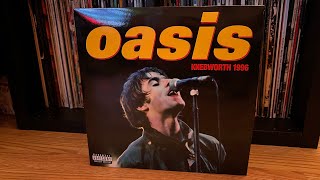 Oasis  Knebworth 1996 LP Unboxing [upl. by Aikehs]