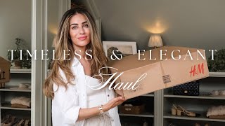 TIMELESS SHOPPING AT HampM  LORO PIANA ON A BUDGET WHAT I BOUGHT FOR MY BIRTHDAY  Lydia Millen [upl. by Christmas586]