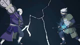 Naruto Kakashi vs Obito Theme  Intense amp Battle Music [upl. by Marty]