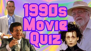 Guess the 90s Movie Picture Quiz Test your Film Knowledge  50 Questions [upl. by Maag]