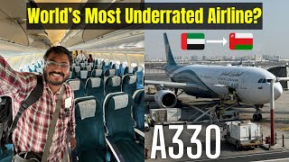 DUBAI to MUSCAT in OMAN Air A330  Better than EMIRATES  Muscat City Tour oman muscat [upl. by Olympie674]