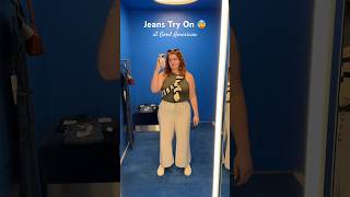 JEANS TRY ON AT GOOD AMERICAN 😩👎 [upl. by Yeloc]