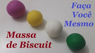 RECEITA CASEIRA DE MASSA DE BISCUIT PORCELANA FRIAlucibuzo [upl. by Elimaj]