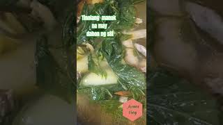 Tinolang manok na may dahon ng sili recipe manok tinola filipinofoodstyle shortvedio asmrvideo [upl. by Andria33]