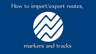 Navionics Boating App How to import and export routes markers and tracks [upl. by Elagiba]