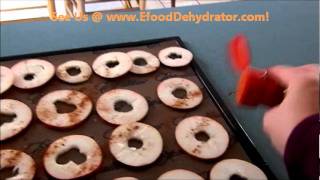 Dehydrating Apples Bananas amp Papaya with Stephanie  EfoodDehydratorcom [upl. by Nikola440]