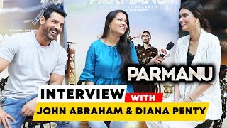 PARMANU  John Abraham And Diana Penty Exclusive Interview [upl. by Bolger]