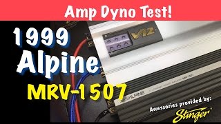 V12 Tested on the Dyno  1999 Alpine MRV1507 [upl. by Preuss684]