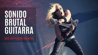 Tutorial sonido BRUTAL de GUITARRA con plugins GRATUITOS Descargas en descripción [upl. by Boru]