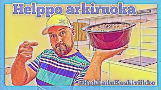 Helppo arkiruoka uunissa [upl. by Aikaj]