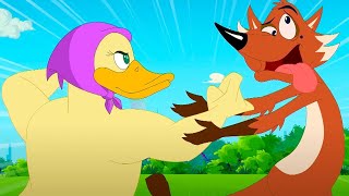 Duck vs Fox  Eena Meena Deeka  Video for kids  WildBrain Zoo [upl. by Sevart]