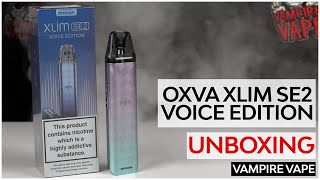 Unboxing OXVA XLIM SE 2 Voice Edition [upl. by Encrata]