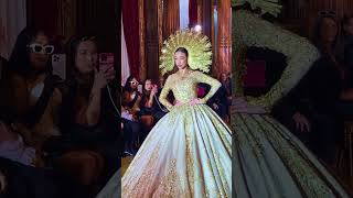 Maymay Entrata donned the grand creations of Filipino designer Leo Almodal [upl. by Chessa]