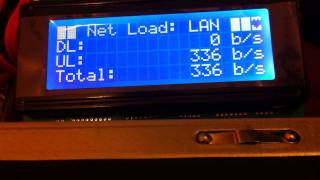 萬由ITX 4bay NAS加LCD 20X4 Display [upl. by Dale514]