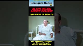 DELONPOUSSE delon pousse frenchactor punchlines répliquescultes bestoff shorts story [upl. by Aicemak]