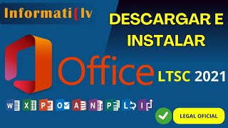 📣 Microsoft Office LTCS 2021  👍100 activado de manera legal✅ [upl. by Jesselyn19]