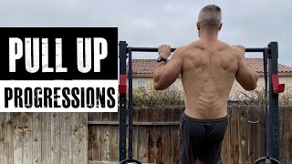 Pull Up Progression from beginner to advanced in one video [upl. by Adnwahsar]