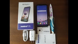 LG Stylo 4 Unboxing And First Look BenchMark For metroPCS [upl. by Lareine794]