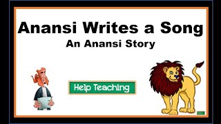 ReadAloud Anansi Writes a Song  Kwanzaa Anansi Story [upl. by Artied]