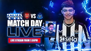 Arsenal v Newcastle United  Matchday Live [upl. by Eimoan]